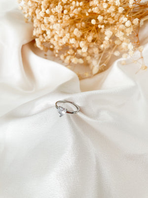 
                  
                    Charger l&amp;#39;image dans la galerie, Bague coeur silver
                  
                