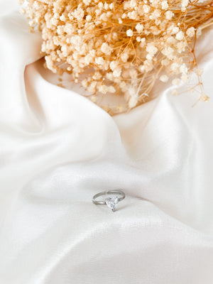 
                  
                    Charger l&amp;#39;image dans la galerie, Bague coeur silver
                  
                