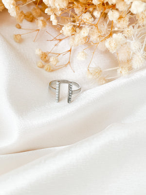 
                  
                    Charger l&amp;#39;image dans la galerie, Bague Maeva silver
                  
                