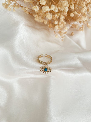 
                  
                    Charger l&amp;#39;image dans la galerie, Bague Fidji bleu
                  
                