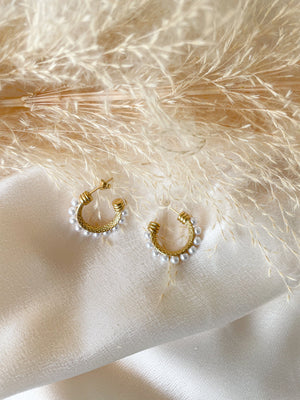 
                  
                    Charger l&amp;#39;image dans la galerie, Boucles d’oreilles Perla
                  
                