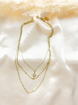 
                  
                    Charger l&amp;#39;image dans la galerie, Collier Nora 3 en 1
                  
                
