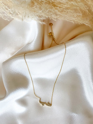 
                  
                    Charger l&amp;#39;image dans la galerie, Collier Amour écriture arabe
                  
                