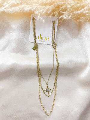 
                  
                    Charger l&amp;#39;image dans la galerie, Collier Nora 3 en 1
                  
                